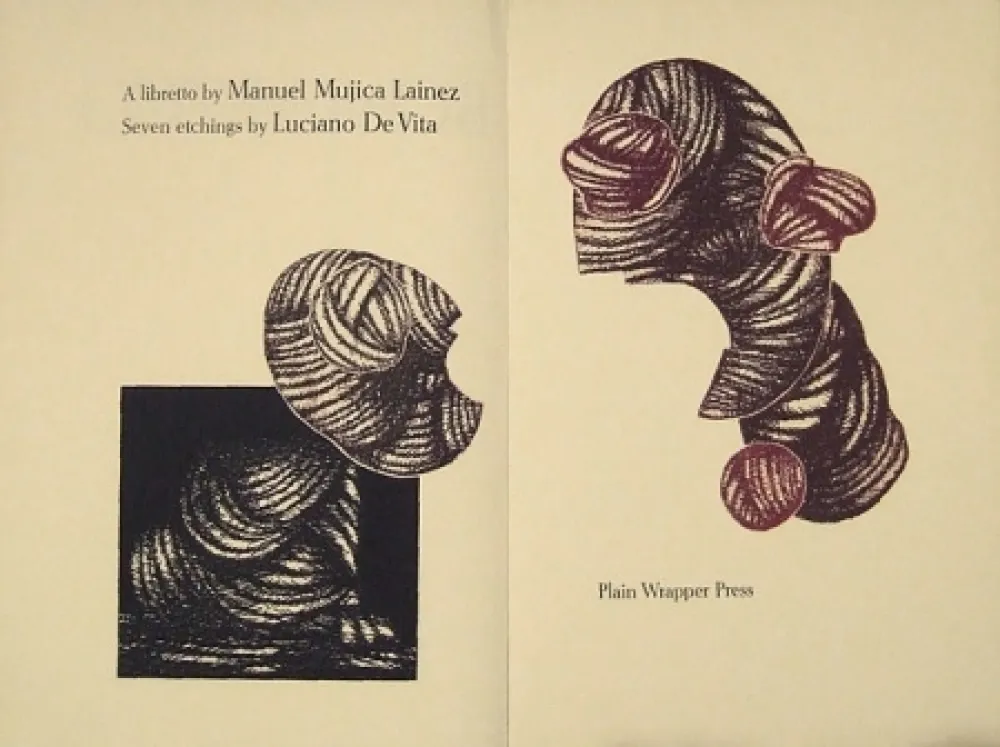 Geïllustreerd Boek De Vita - Cantata de Bomarzo