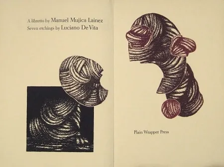 Geïllustreerd Boek De Vita - Cantata de Bomarzo