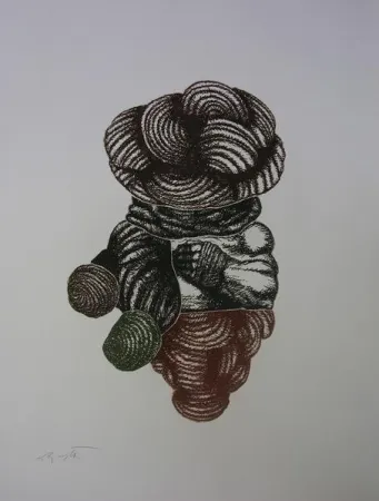 Ets En Aquatint De Vita - Senza titolo