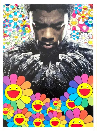 Digitale Print Death Nyc - Black Panther