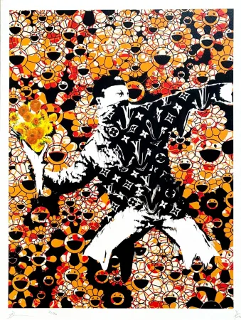 Digitale Print Death Nyc - Flower Bomber