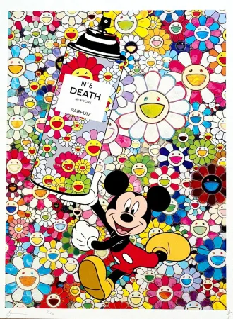 Digitale Print Death Nyc - Mickey Mouse