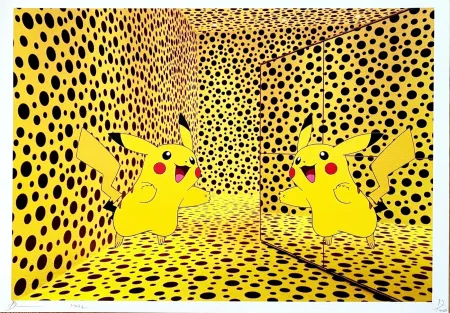 Digitale Print Death Nyc - Pikachu