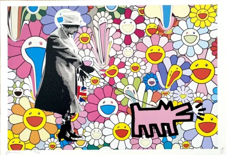 Digitale Print Death Nyc - Queen Flowers