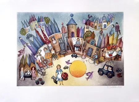 Ets En Aquatint Deberdt - La Métairie