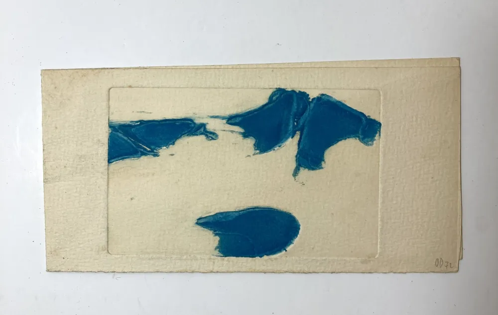 Aquatint Debré - Aquatinte, 1972