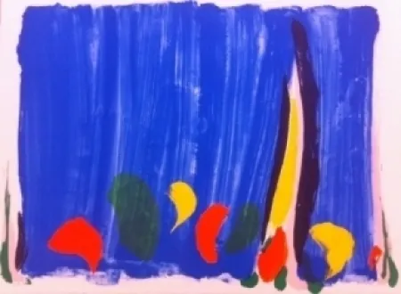 Lithografie Debré - Composition abstrait