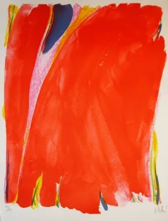 Lithografie Debré - Composition abstraite