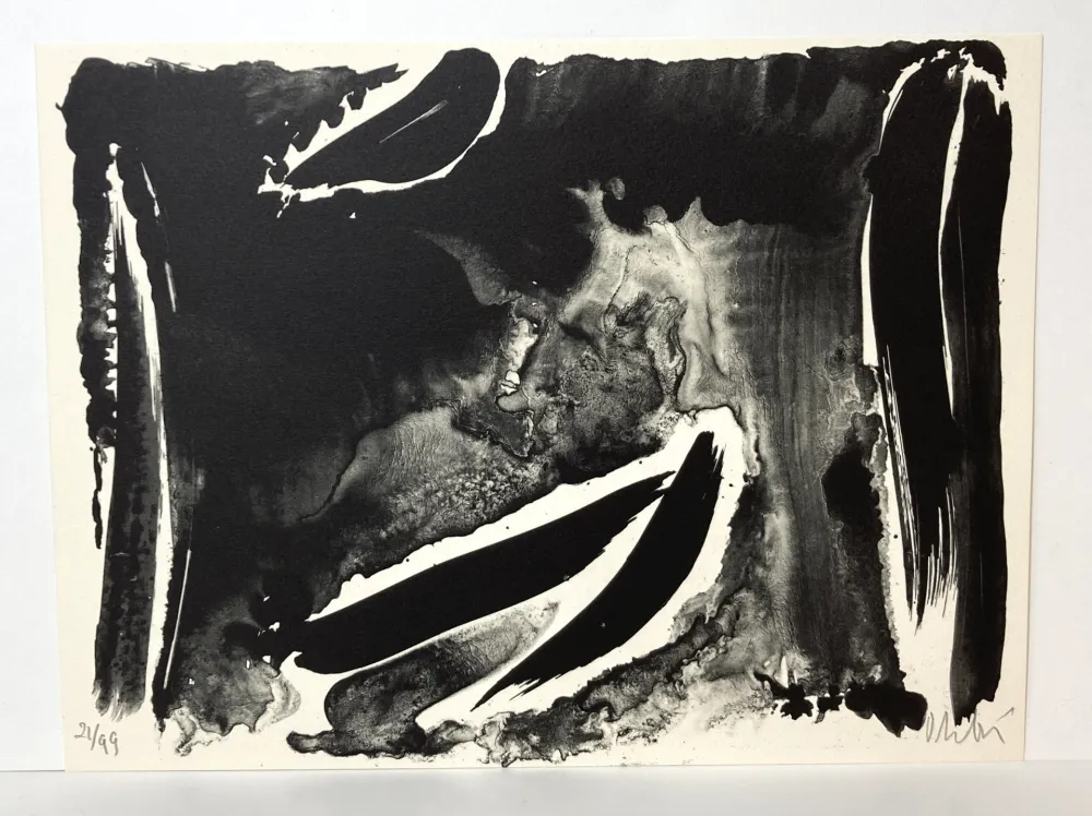 Lithografie Debré - Les ambassadeurs, 1989.