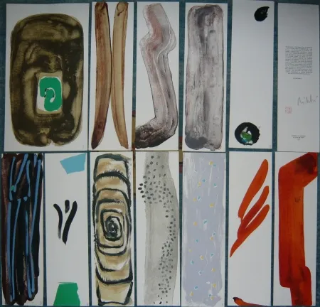 Lithografie Debré - MU TEI - 13 lithographies signées