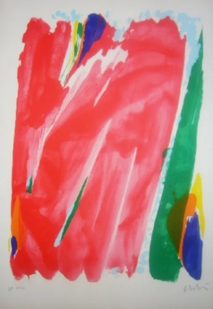 Lithografie Debré - Olympique 92