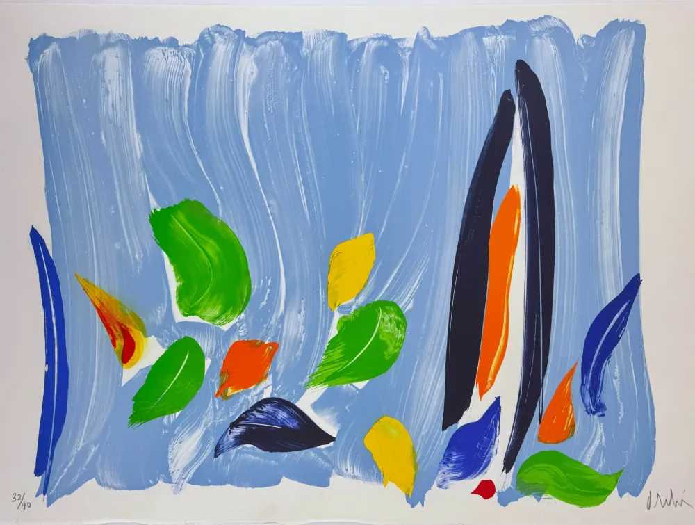 Lithografie Debré - Ossiach 