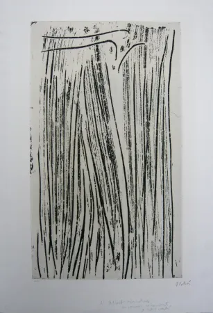 Ets En Aquatint Debré - Personnage signe