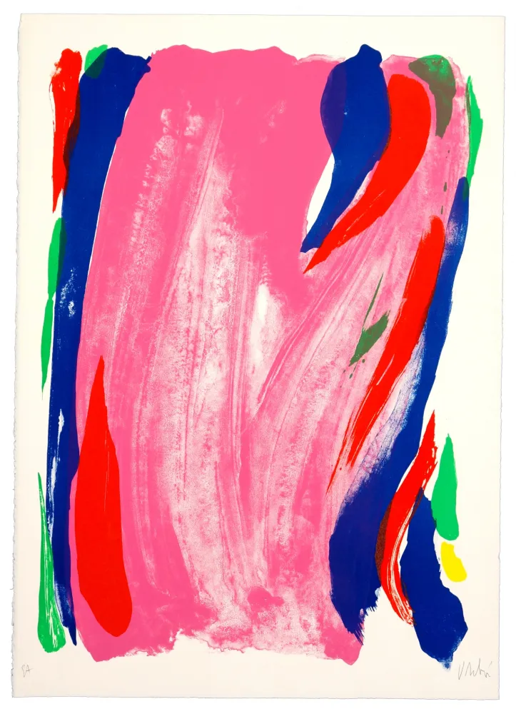 Lithografie Debré - Rose du Salon de Mai