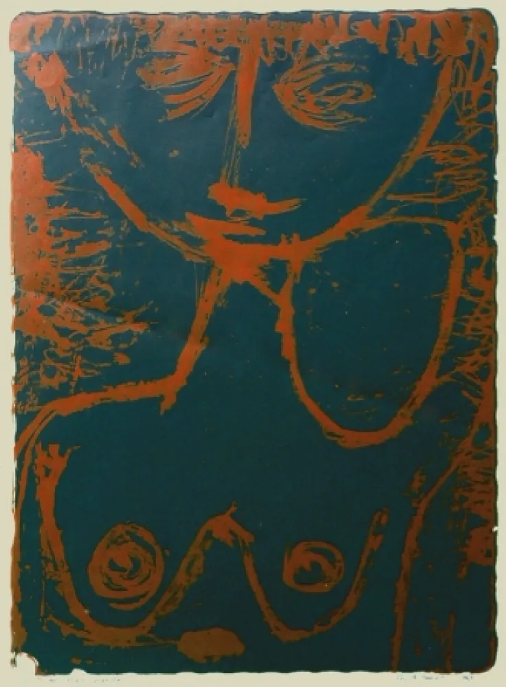 Lithografie Deforest - The Young Spinster