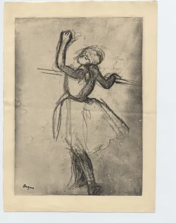 Ets En Aquatint Degas - Danseuse (étude, vers 1878)