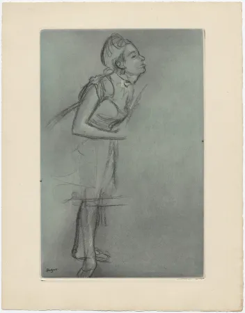 Ets En Aquatint Degas - Danseuse (étude, vers 1878)