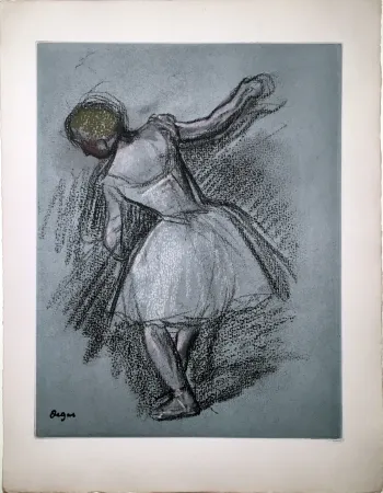 Ets En Aquatint Degas - Danseuse (étude, vers 1890)