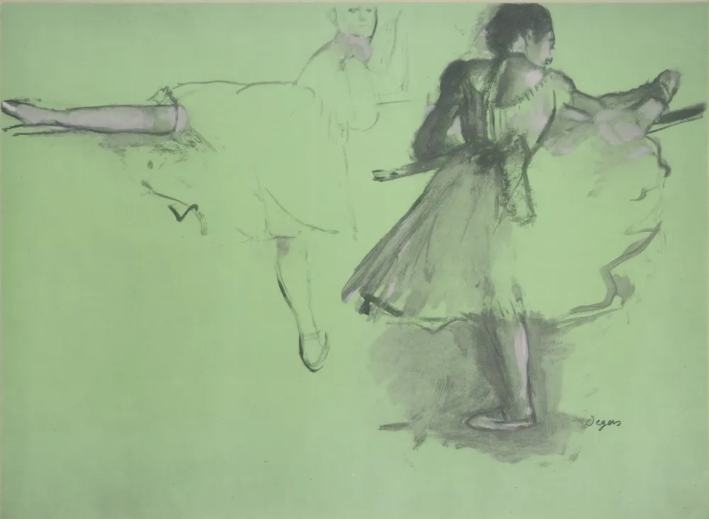 Lithografie Degas - Undefined
