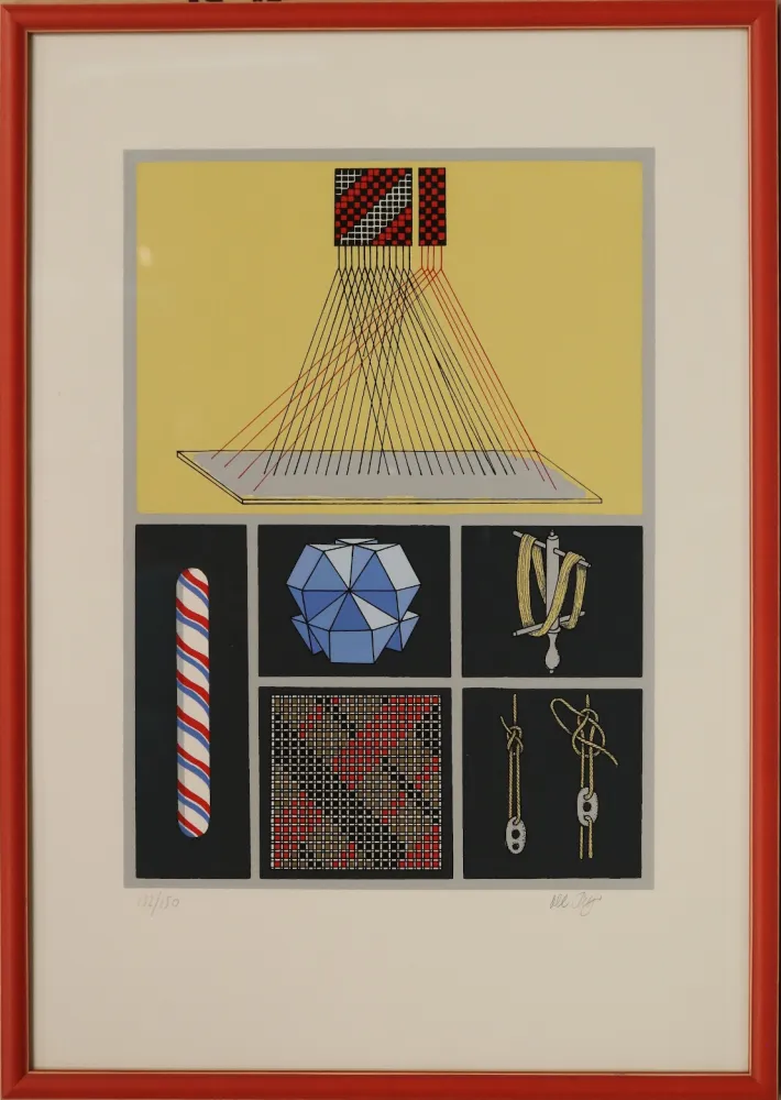 Zeefdruk Del Pezzo - Dal filato al tessuto