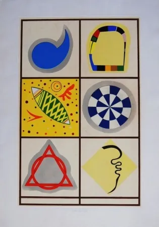 Zeefdruk Del Pezzo - Senza titolo