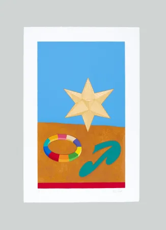 Zeefdruk Del Pezzo - Stella