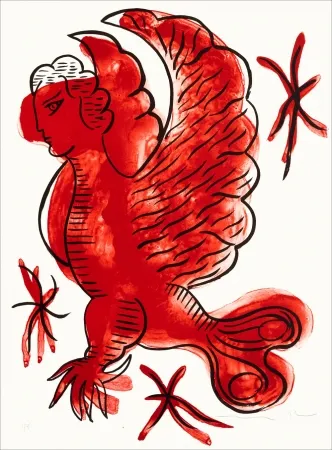 Lithografie Del Re - Bestiaire - Veneta Phenix