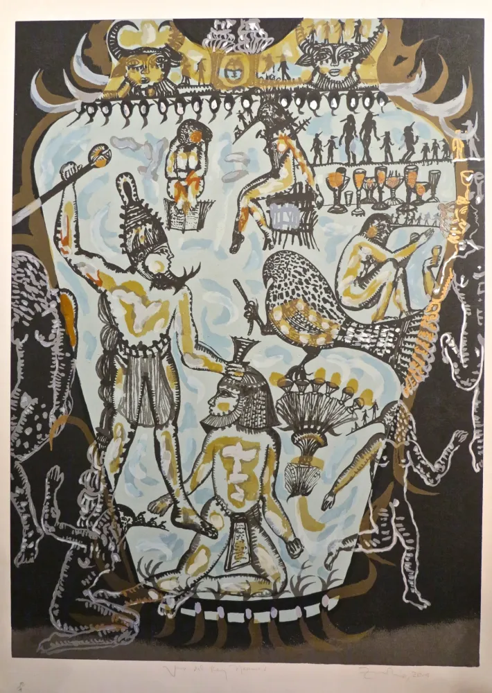 Lithografie Del Rio - Vaso del rey