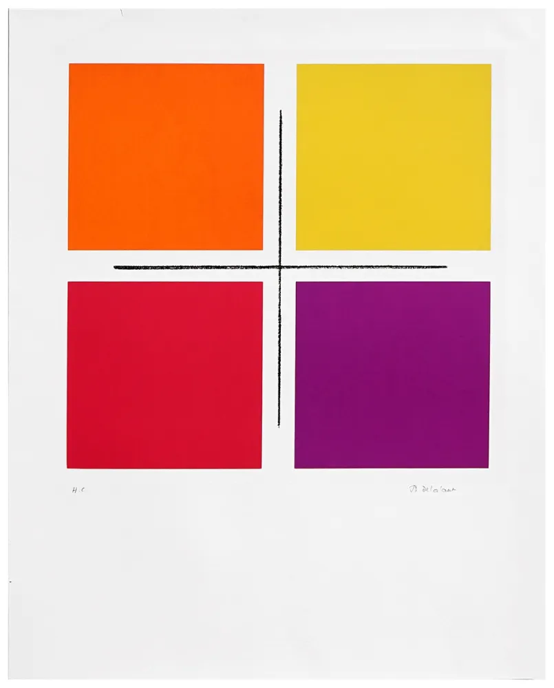 Zeefdruk Delahaut - Sans titre