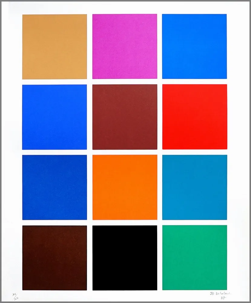 Zeefdruk Delahaut - Sans titre