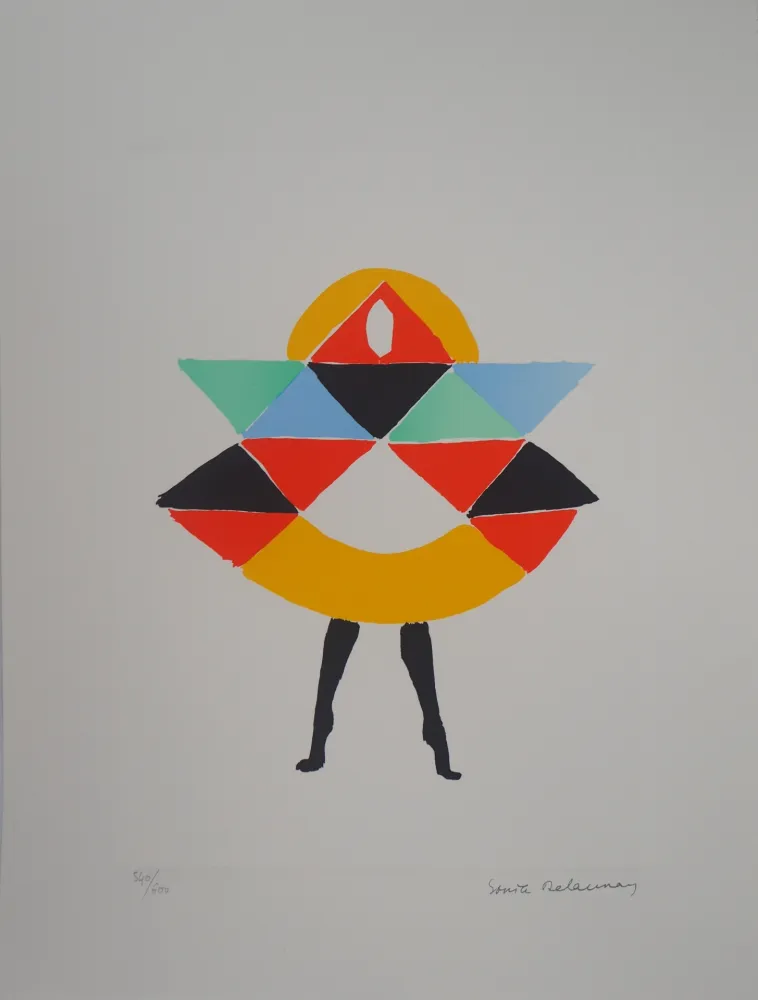 Lithografie Delaunay - Carnaval 