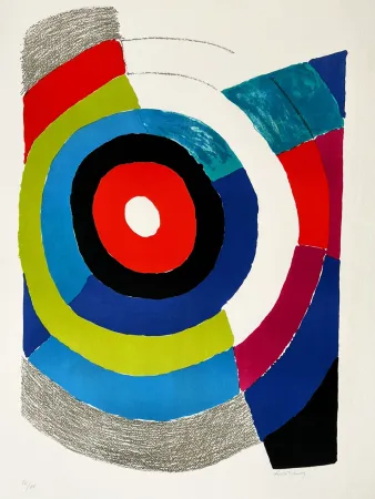 Lithografie Delaunay - Cible