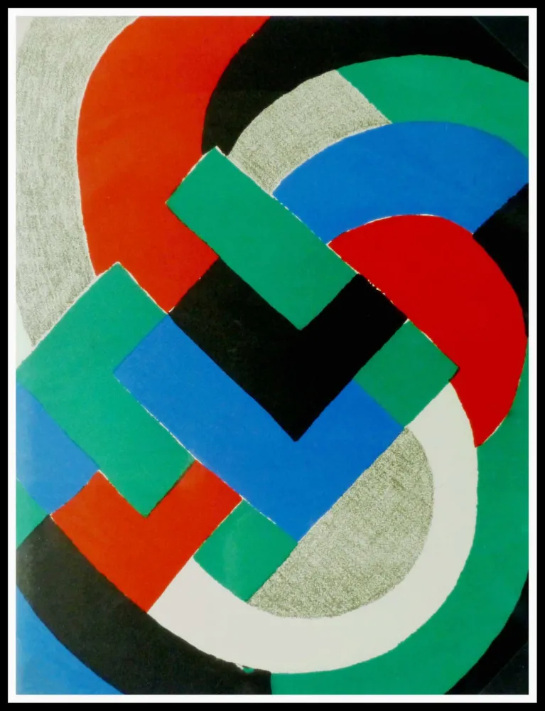 Lithografie Delaunay - COMPOSITION 