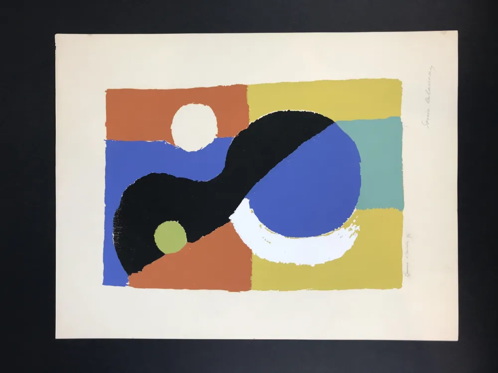 Lithografie Delaunay - Composition