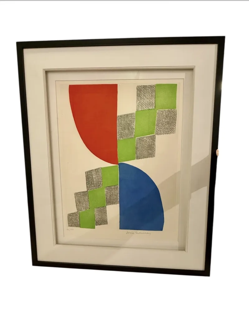 Ets En Aquatint Delaunay - Composition