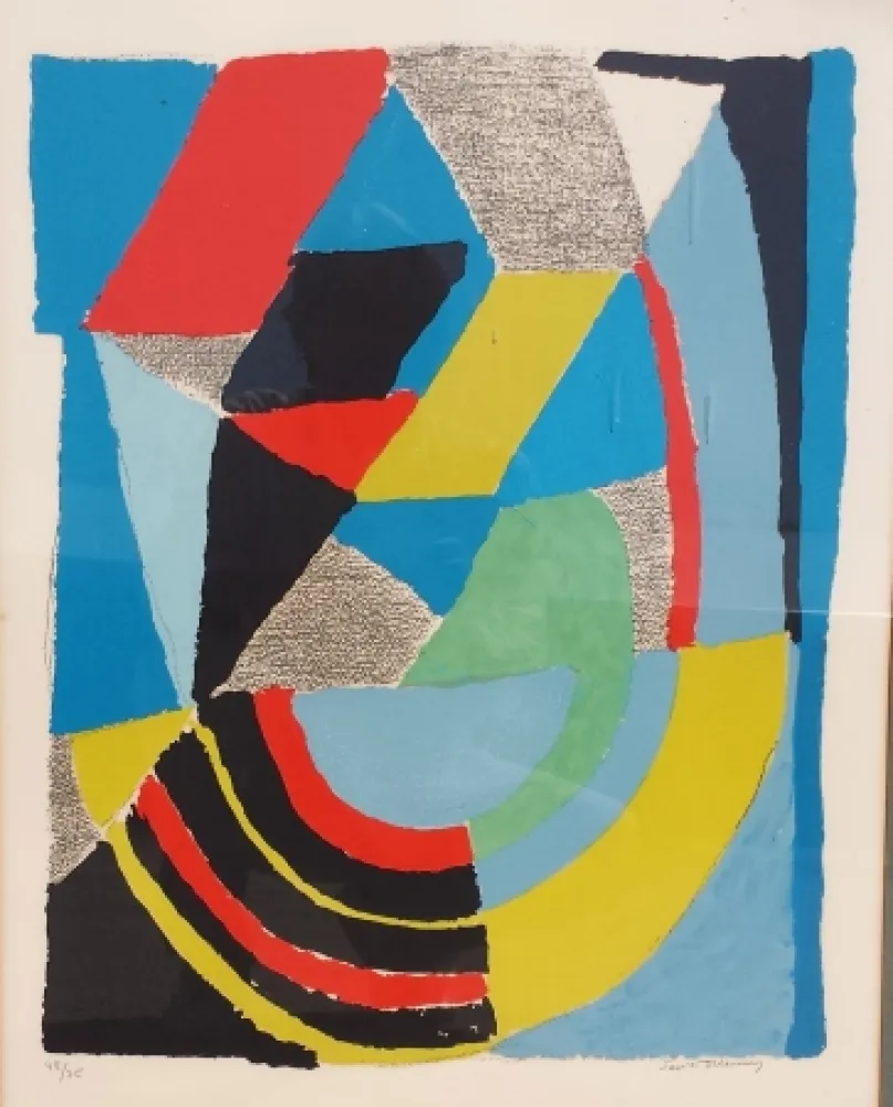 Lithografie Delaunay - Composition