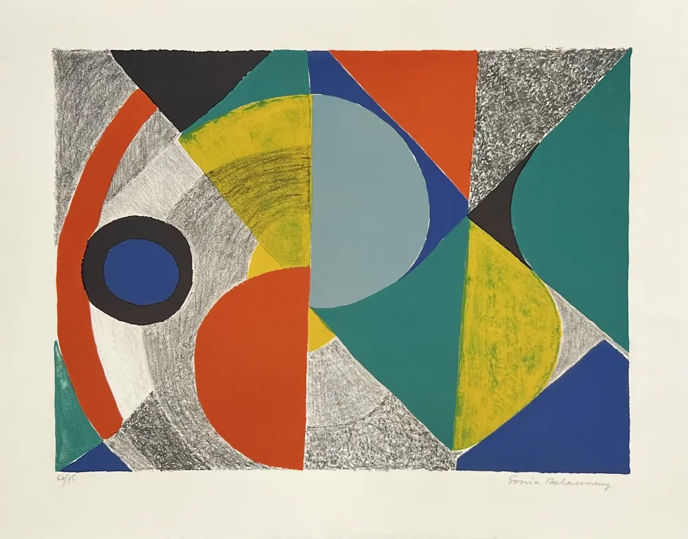 Lithografie Delaunay - Horizontale