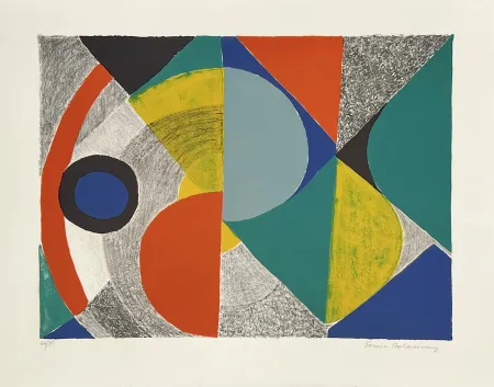 Lithografie Delaunay - Horizontale