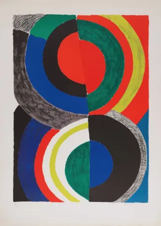 Lithografie Delaunay - Idole