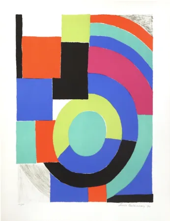 Lithografie Delaunay - La Verte
