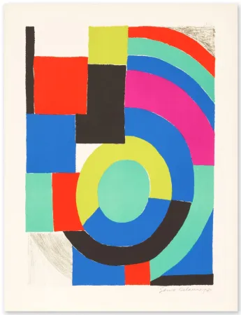 Lithografie Delaunay - La Verte 