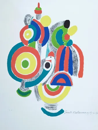 Lithografie Delaunay - Les Jouets Portugais 
