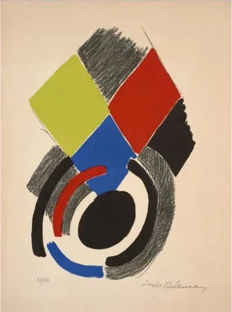 Lithografie Delaunay - Magie des rythmes