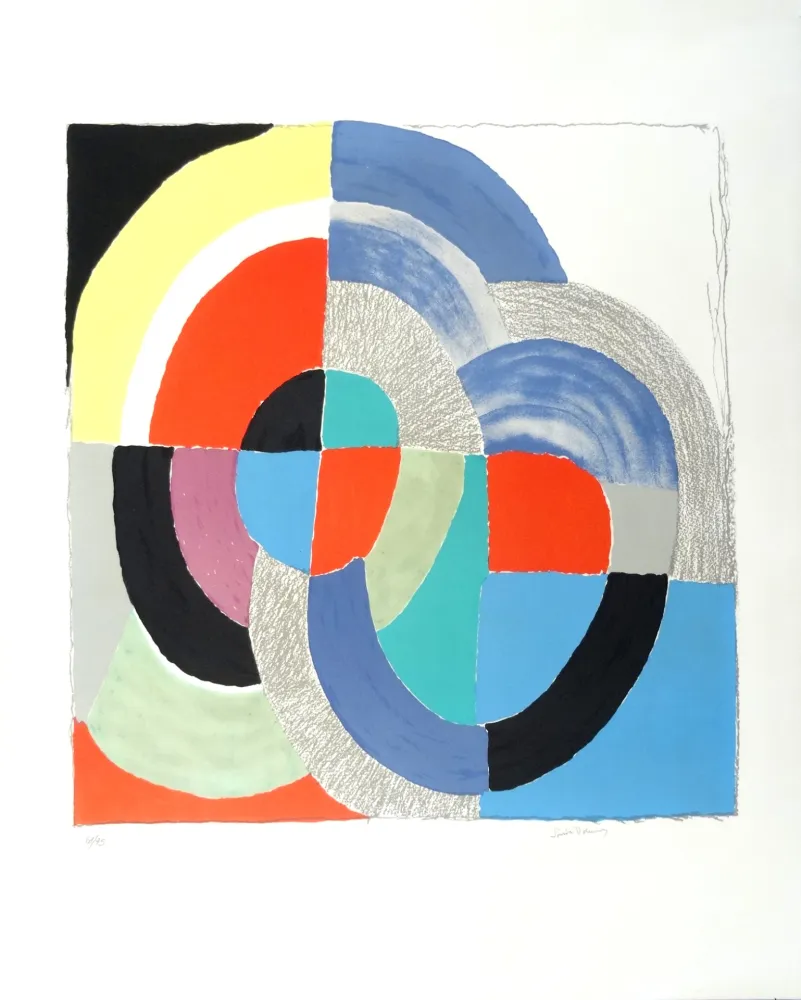 Lithografie Delaunay - Pâques russes