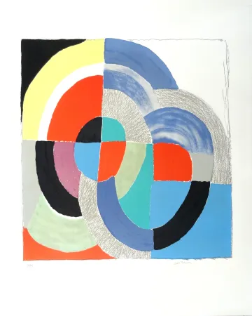 Lithografie Delaunay - Pâques russes