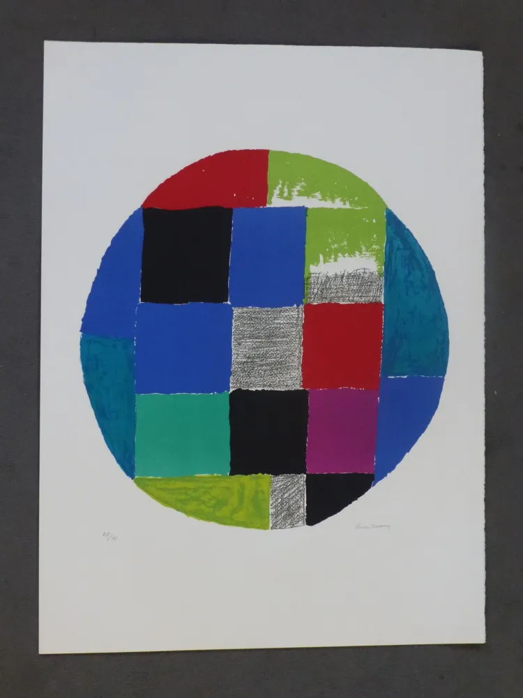 Lithografie Delaunay - Patchwork