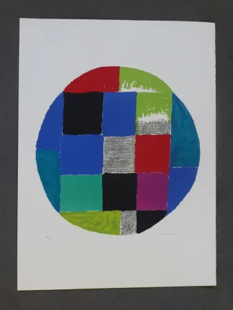 Lithografie Delaunay - Patchwork