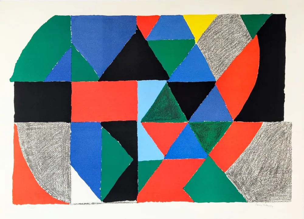 Lithografie Delaunay - Polyphonie 