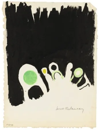 Geen Techniek Delaunay - Projet pour la revue allemande Der Ararat 