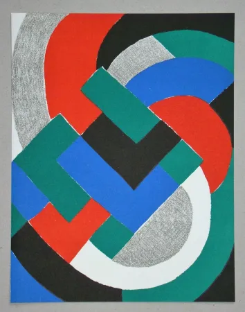 Lithografie Delaunay - Rythme couleurs